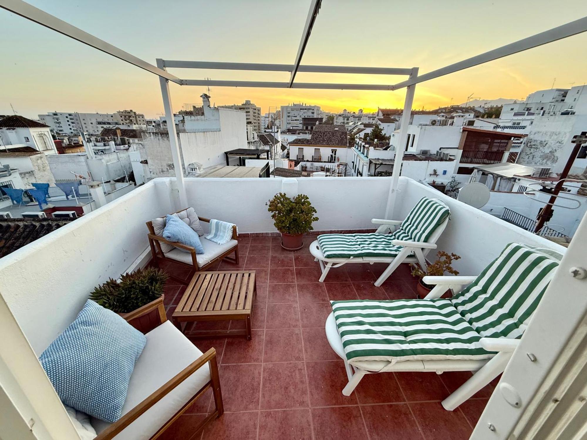 Villa Old Town House With Terrace Marbella Exterior foto